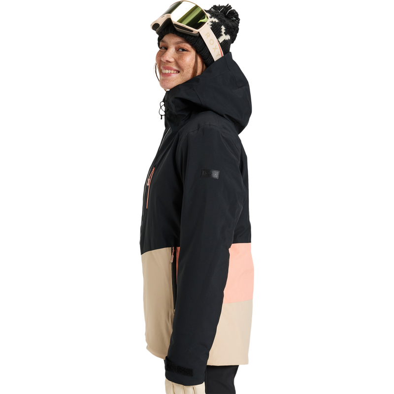 Women's Peakside Jacket, Roxy Women's Peakside Jacket side