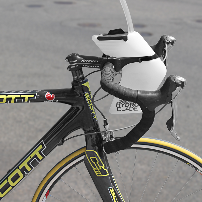 Hydroblade Road, XLAB Hydroblade Road on bike alt handlebars