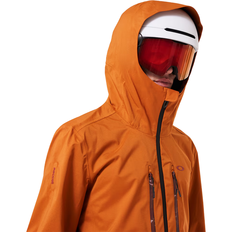 Men's TC Outpost RC Shell Jacket, Oakley Men's TC Outpost RC Shell Jacket Front Hood