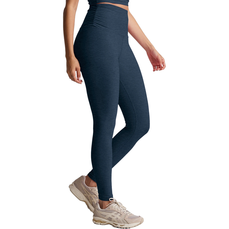 Women's Spacedye Raise the Barre Shirred Legging, Women's Spacedye Raise the Barre Shirred Legging Side