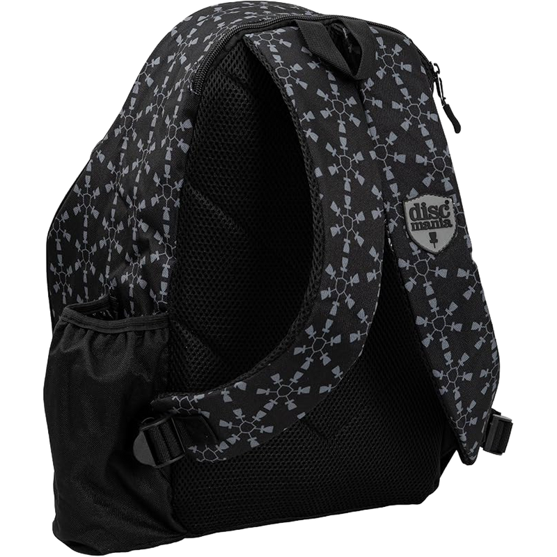 Fanatic Go Backpack, Discmania Fanatic Go Backpack in Black back view