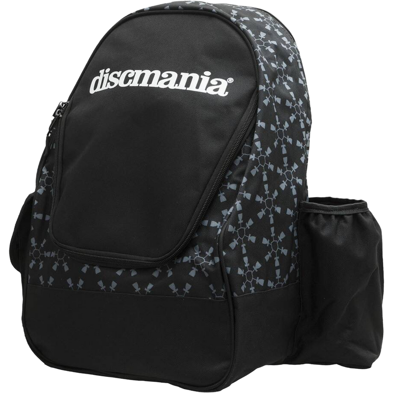 Fanatic Go Backpack, Discmania Fanatic Go Backpack in Black left angled facing