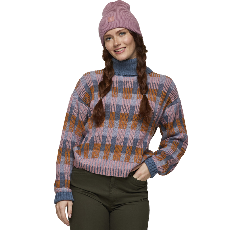 Women's Libre Boxy Sweater, Cotopaxi Women's Libre Boxy Sweater Front on Model