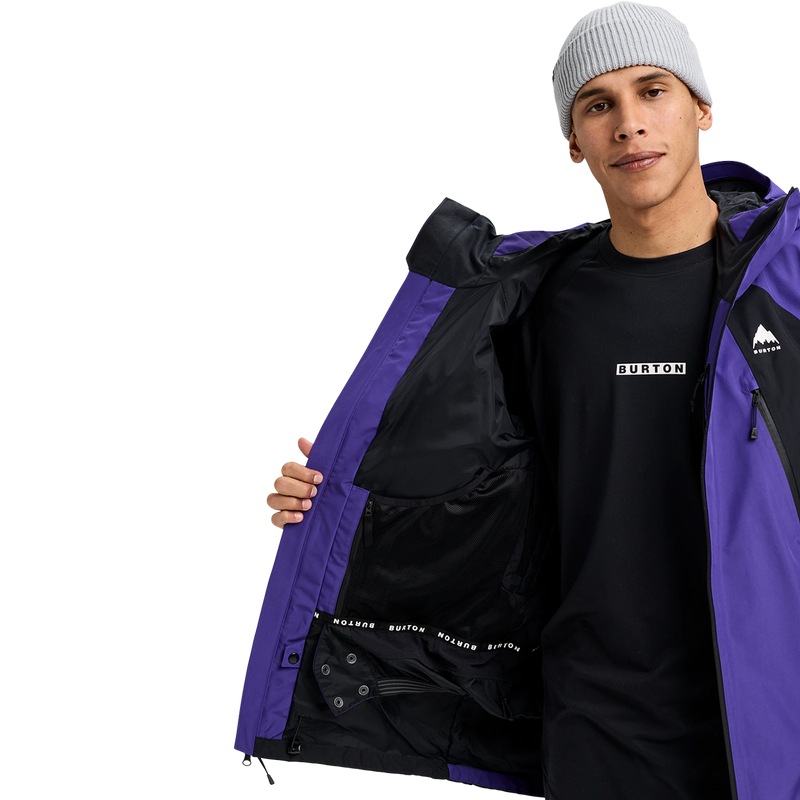 Men's Reserve Gore-Tex 2L Jacket, Burton Men's Reserve Gore Tex 2L Jacket Lining