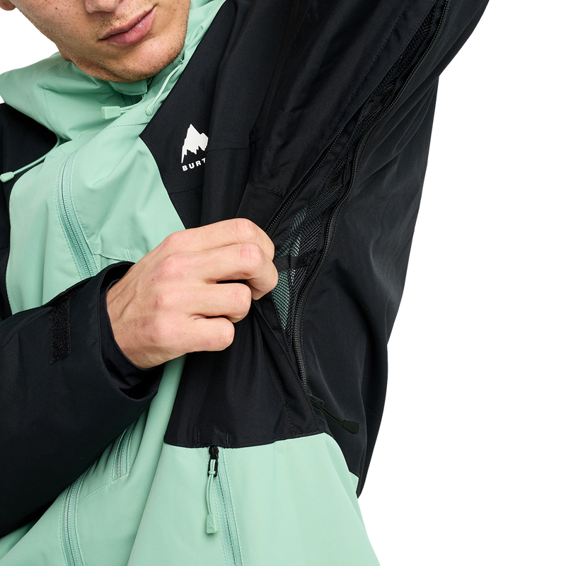 Men's Reserve 2L Jacket, Burton Men's Reserve 2L Jacket Underarm Vent