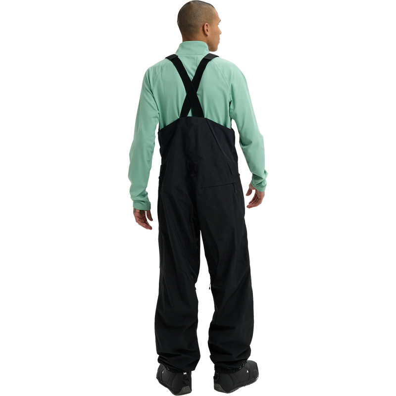 Men's Reserve 2L Relaxed Bib Pants, Burton Men's Reserve 2L Relaxed Bib Pants Back