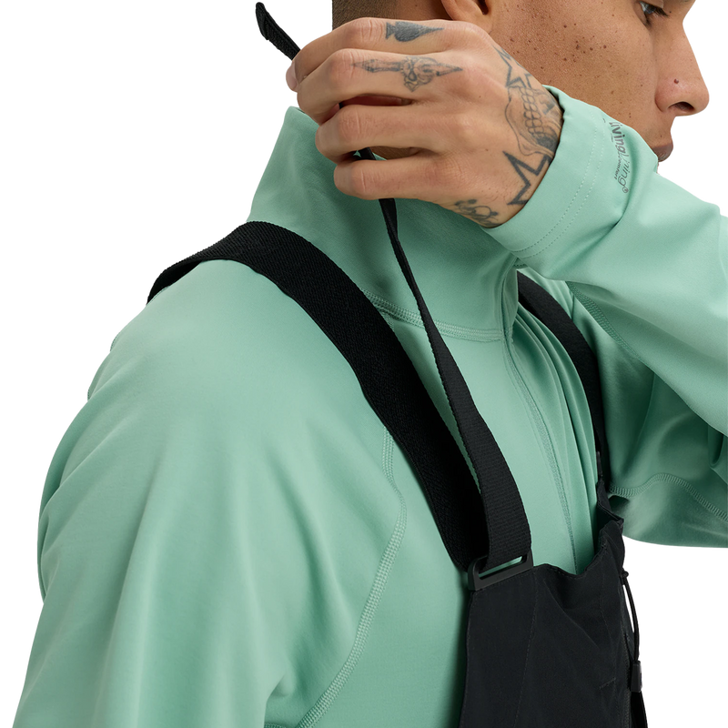 Men's Reserve 2L Relaxed Bib Pants, Burton Men's Reserve 2L Relaxed Bib Pants Velcro Suspender
