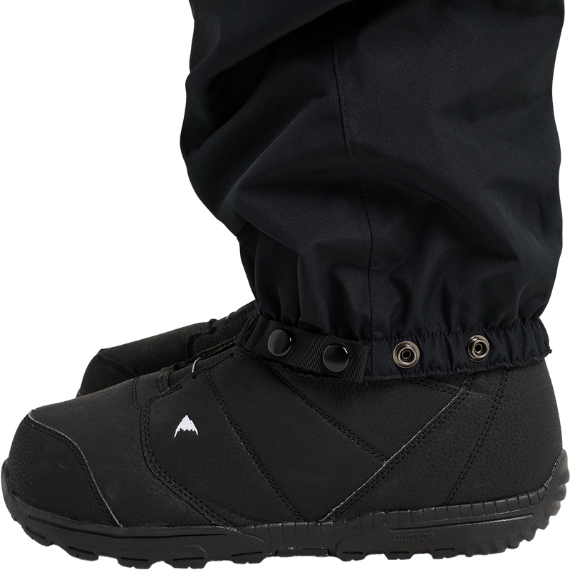 Men's Reserve 2L Relaxed Pants, Burton Men's Reserve 2L Relaxed Pants Cuff Adjustment