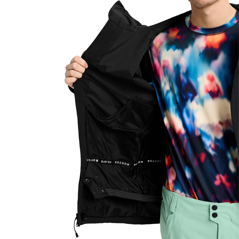Men's Reserve 2L Stretch Slim Jacket, Burton Reserve 2L Stretch Slim Jacket Internal Pocket