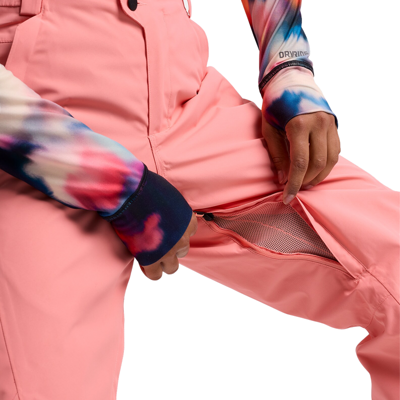 Women's Reserve 2L Pants, Burton Women's Reserve 2L Pants Thigh Vent