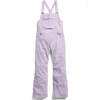 Burton Women's Reserve 2L Stretch Slim Bibs in E9G-Moondust Purple