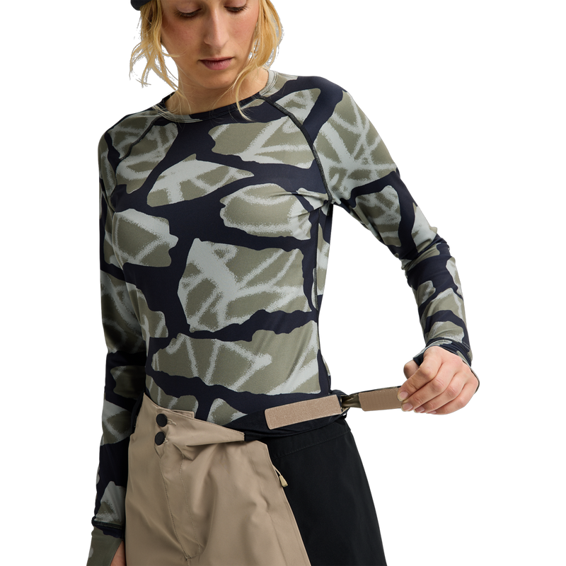 Women's Reserve 2L Relaxed Pants, Burton Women's Reserve 2L Relaxed Pants waist adjustment