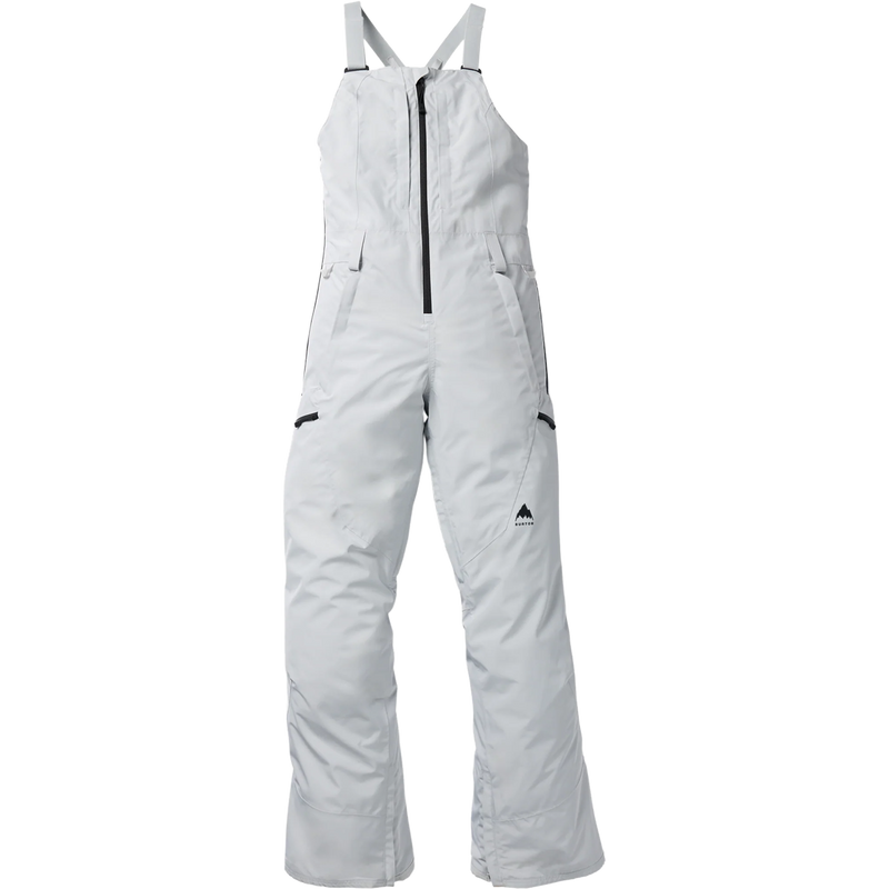 Burton Women's Burton Reserve GORE-TEX 2L Bib Pants in Grey Cloud