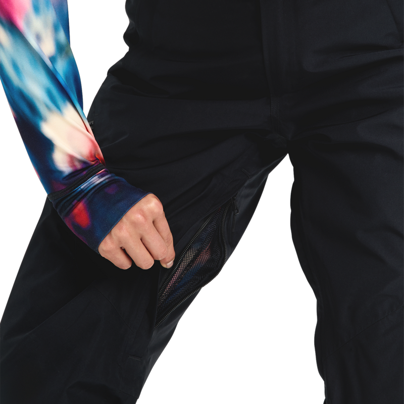 Women's Reserve Gore Tex 2L Pants, Burton Women's Burton Reserve GORE-TEX 2L Pants leg vent