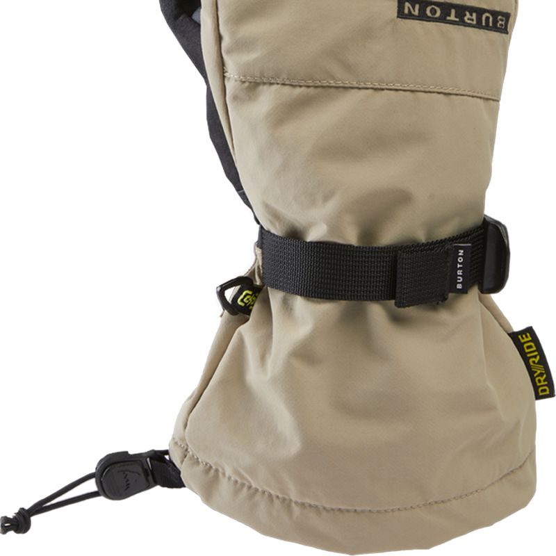 Men's Profile Mittens, Burton Men's Profile Mittens cuff detail
