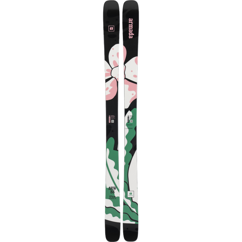 Armada Women's ARW 88 Demo Ski Package, Armada Skis Women's ARW 88 in Multi Floral