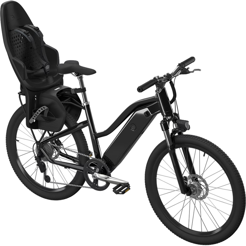 Yepp2 Maxi MIK HD Black, Thule Yepp2 Maxi MIK HD Black on bike