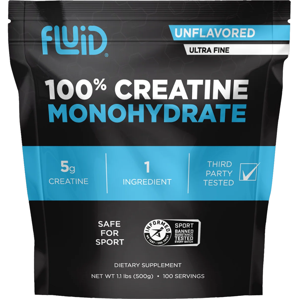 100% Creatine Monohydrate (100 Servings) alternate view