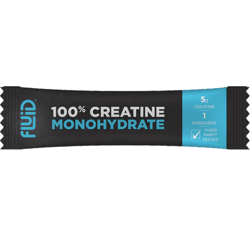 100% Creatine Monohydrate (30 Single Servings), Fluid 100% Creatine Monohydrate (30 Single Servings) unflavored single packet