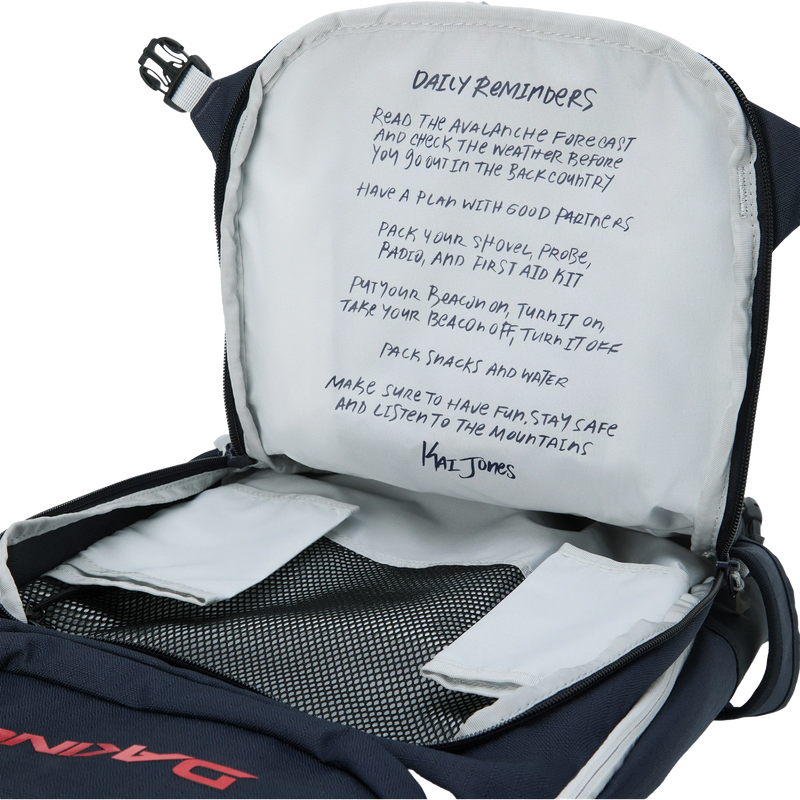 Team Heli Pro 20L Kai Jones, DaKine Team Heli Pro 20L Kai Jones Pocket Organizer