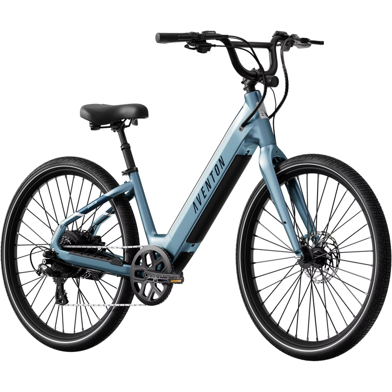 Pace 4 Step Through, Aventon Pace 4 Step-Through 3/4 front