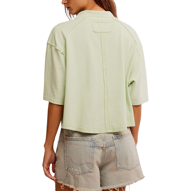 Women's Denmark Polo, Free People Women's Denmark Polo Back