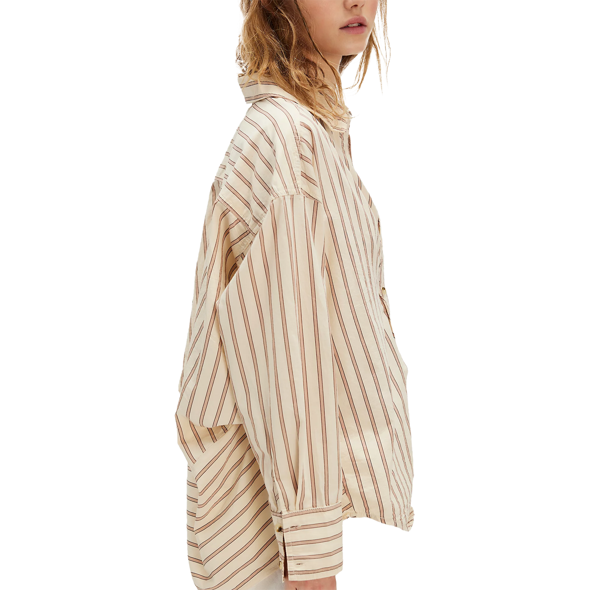 Women's Striped Varsity Vibes Shirt alternate view