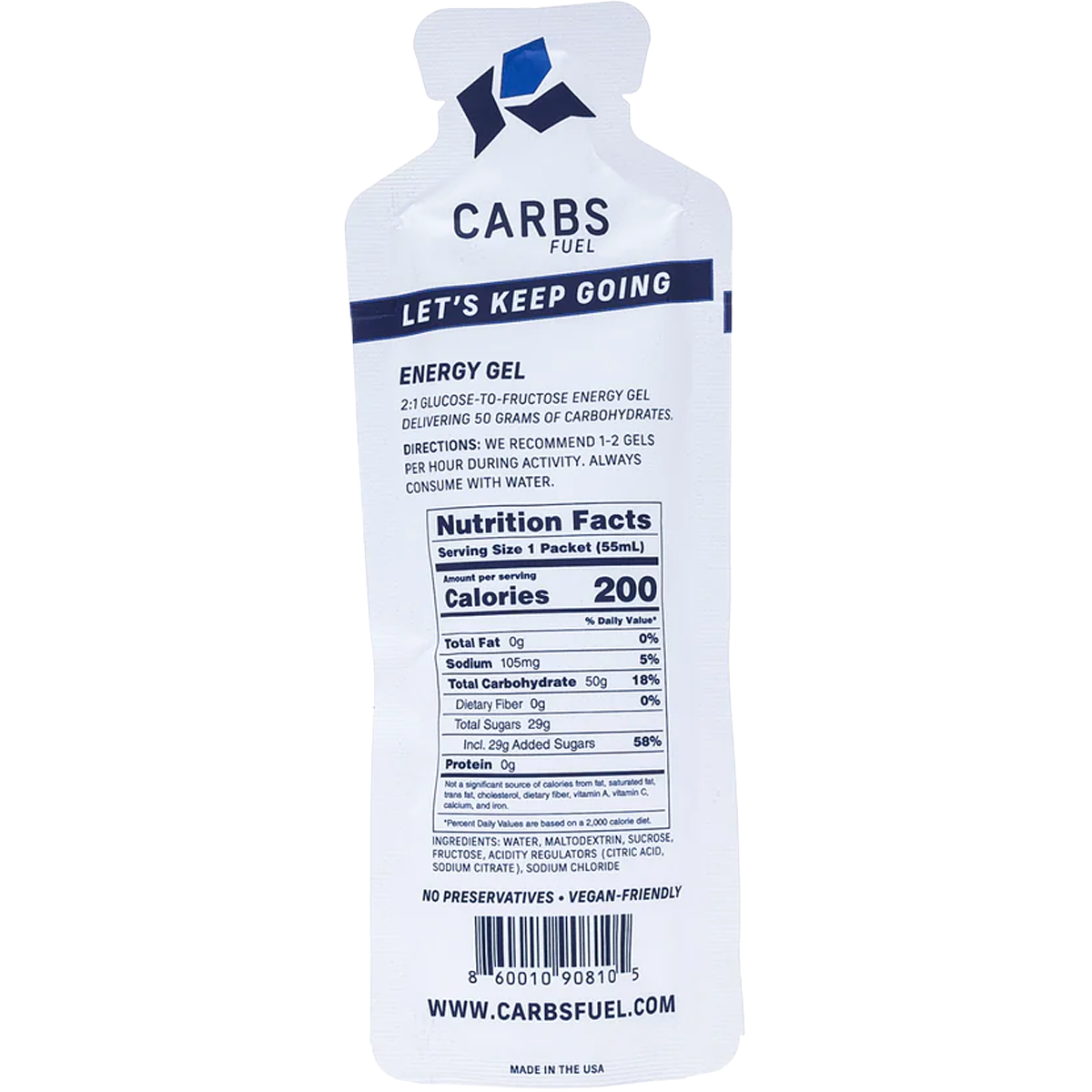 Original 50g Energy Gel alternate view