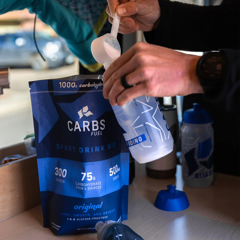 Original 1000g Sport Drink Mix Resealable Bag, Carbs Fuel Original 1000g Sport Drink Mix Resealable Bag loading bottle