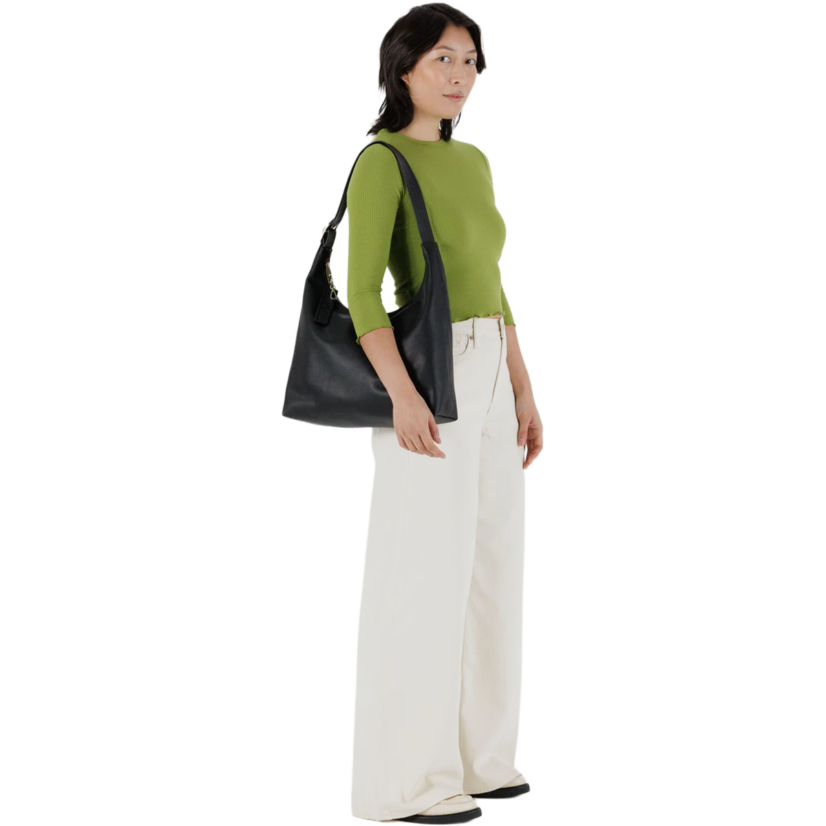 Recycled Leather Shoulder Bag alternate view
