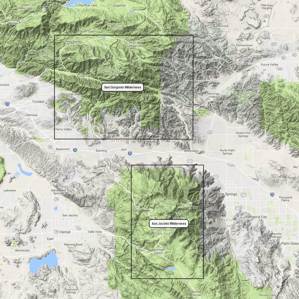 San Jacinto Wilderness alternate view