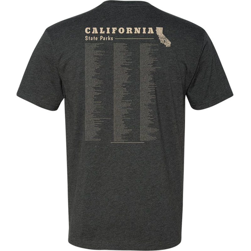 Men's California State Parks Bear, Wild Tribute Men's California State Parks Bear Back