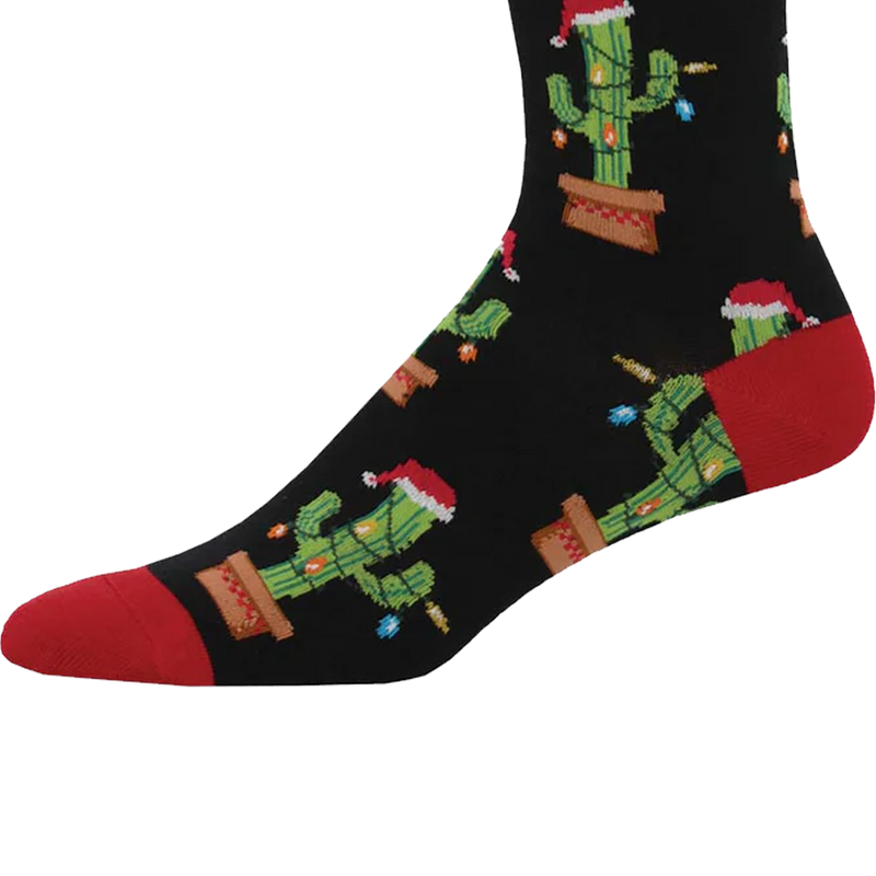Christmas Cactus, Socksmith Christmas Cactus toe