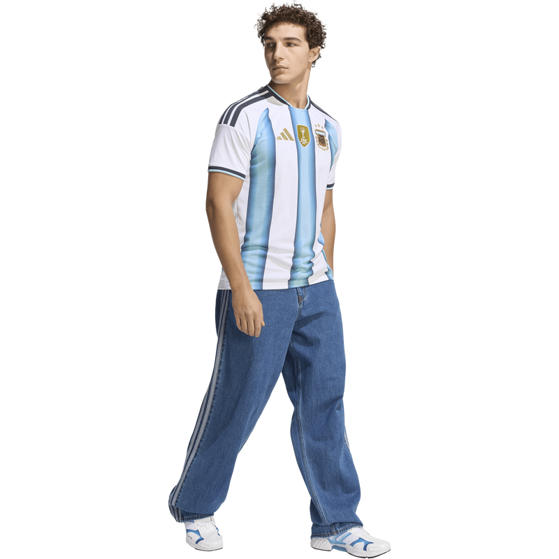 Men's Argentina AFA Home Replica Jersey, Adidas Argentina AFA Home Replica Jersey Full View