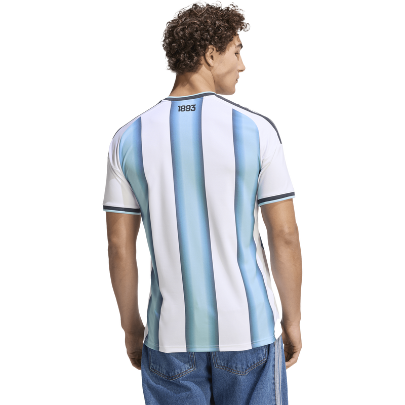 Men's Argentina AFA Home Replica Jersey, Adidas Argentina AFA Home Replica Jersey Back