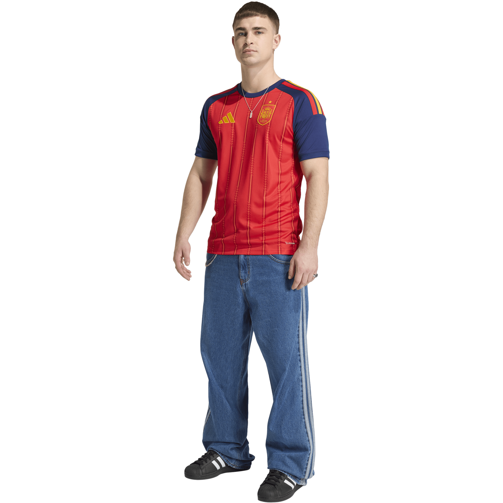 Men's Spain Home Replica Jersey alternate view