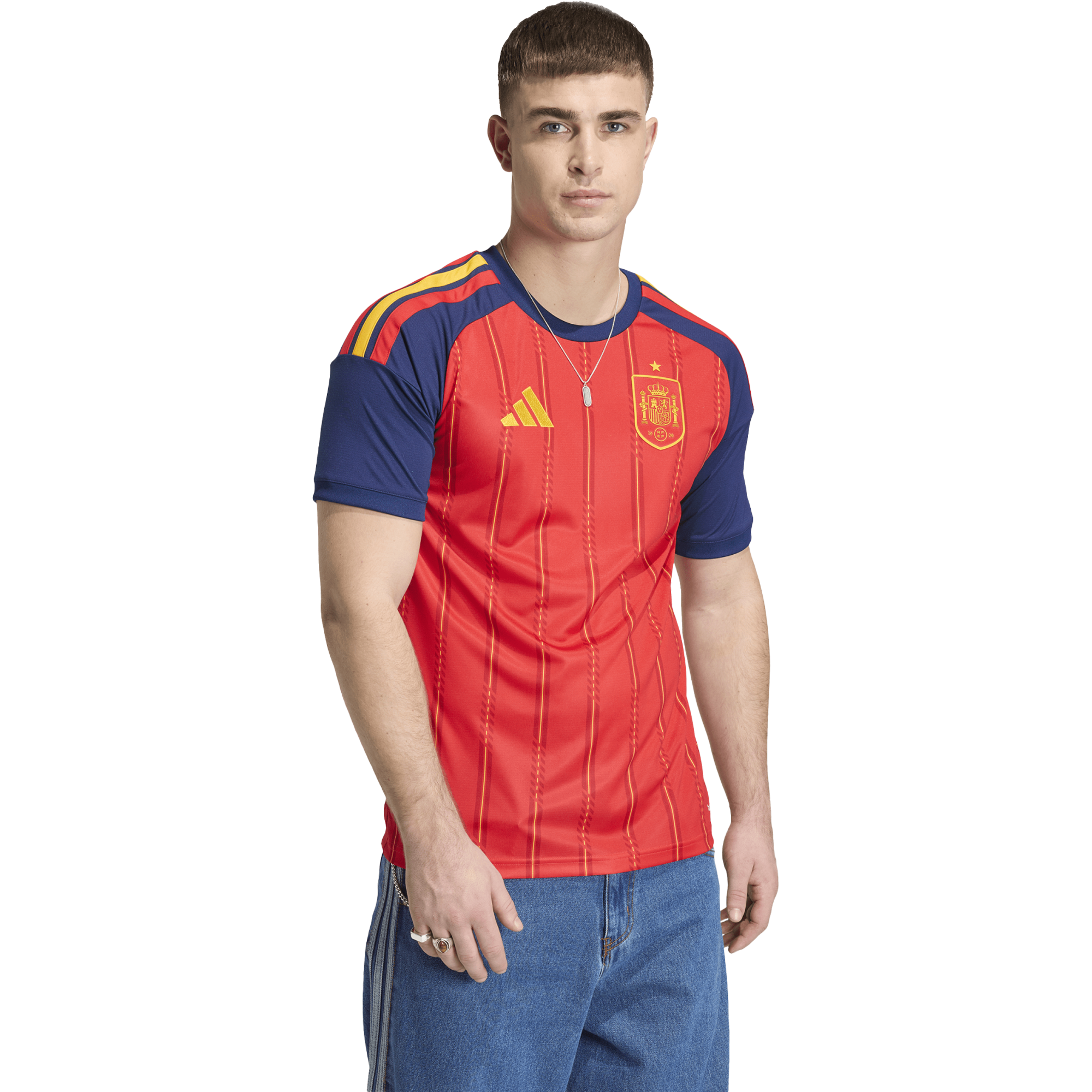 Men's Spain Home Replica Jersey alternate view