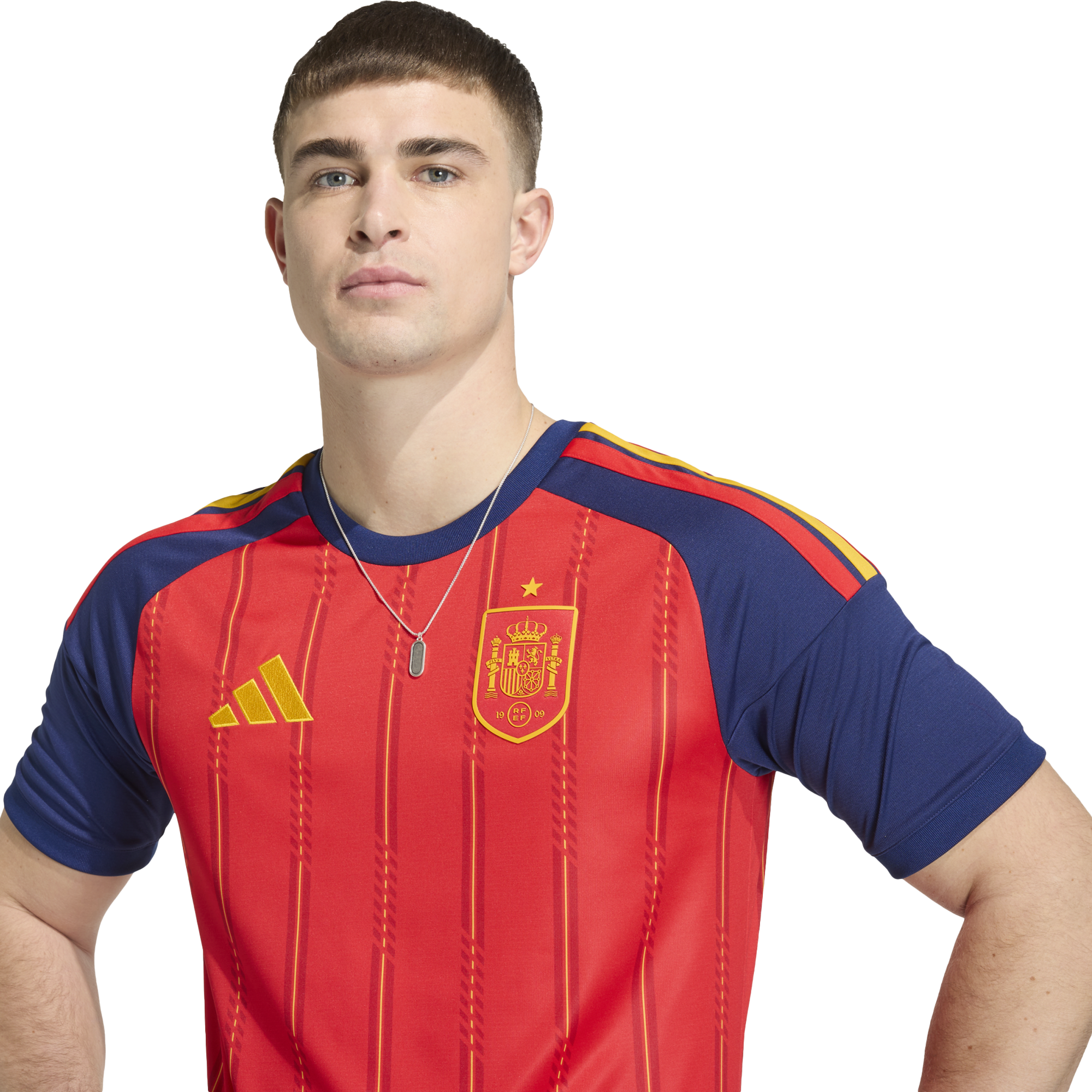 Men's Spain Home Replica Jersey alternate view