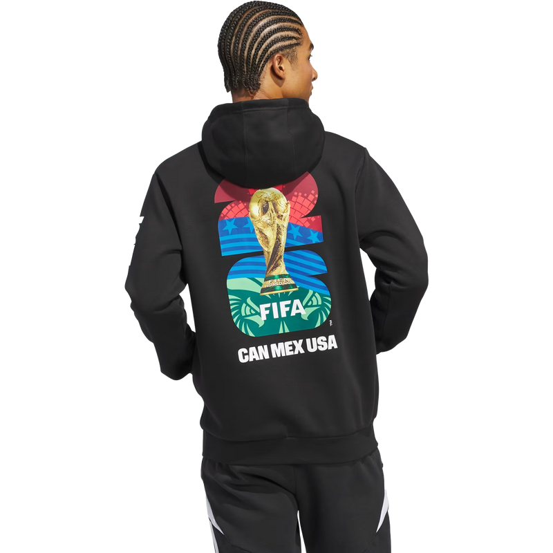 Men's World Cup OMB Hoodie, Adidas Men's World Cup OMB Hoodie Back Model