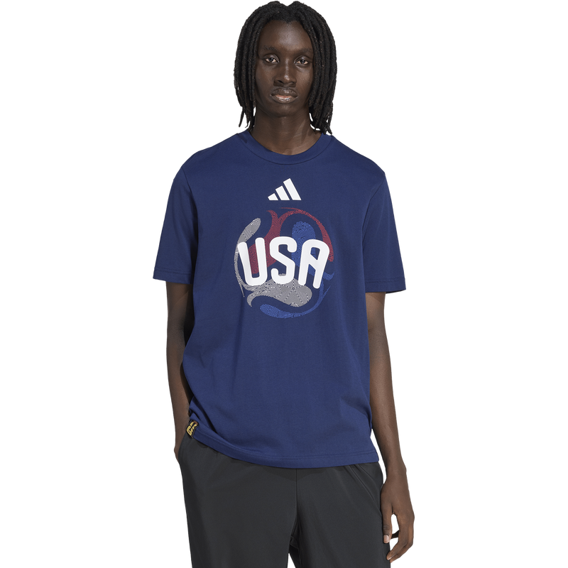 Men's Official FIFA World Cup 26 USA Tee, Adidas Men's Official USA FIFA World Cup 26 Tee Front