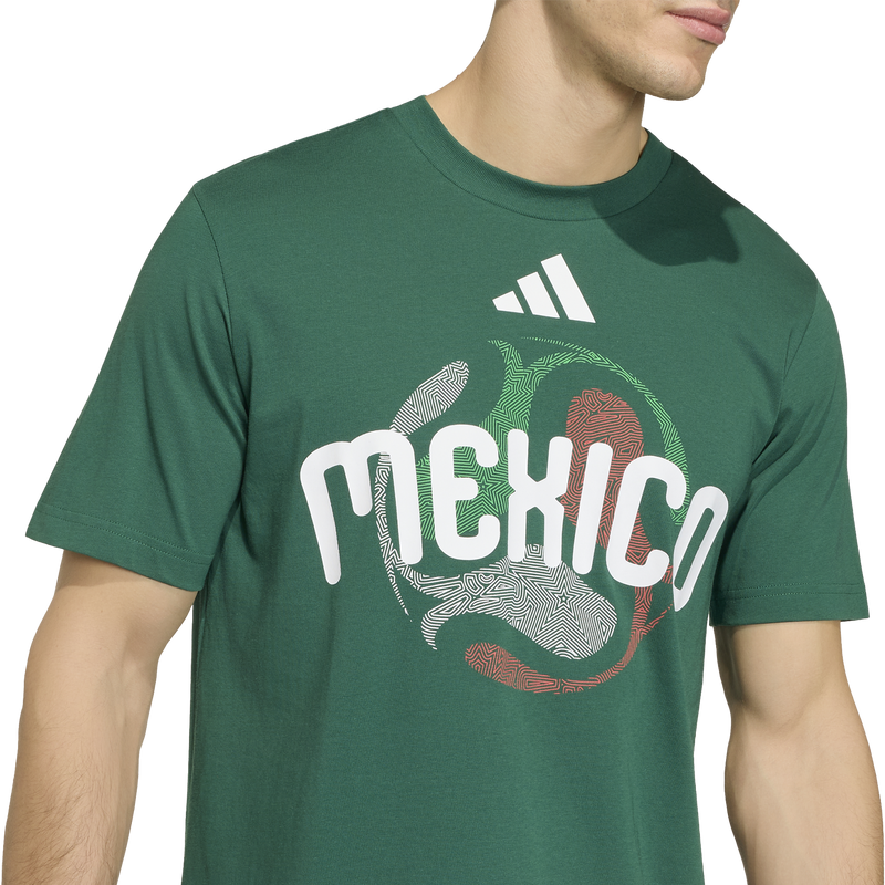 Men's Official FIFA World Cup 26 Mexico Tee, Adidas Men's Official FIFA World Cup 26 Mexico Tee Front Logo