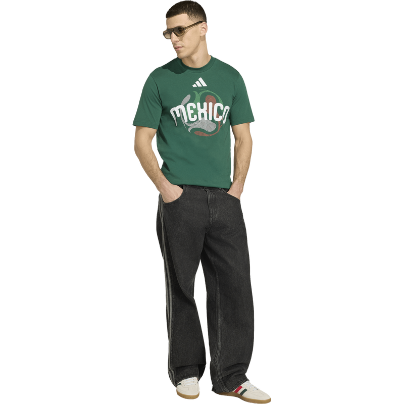 Men's Official FIFA World Cup 26 Mexico Tee, Adidas Men's Official FIFA World Cup 26 Mexico Tee Full View