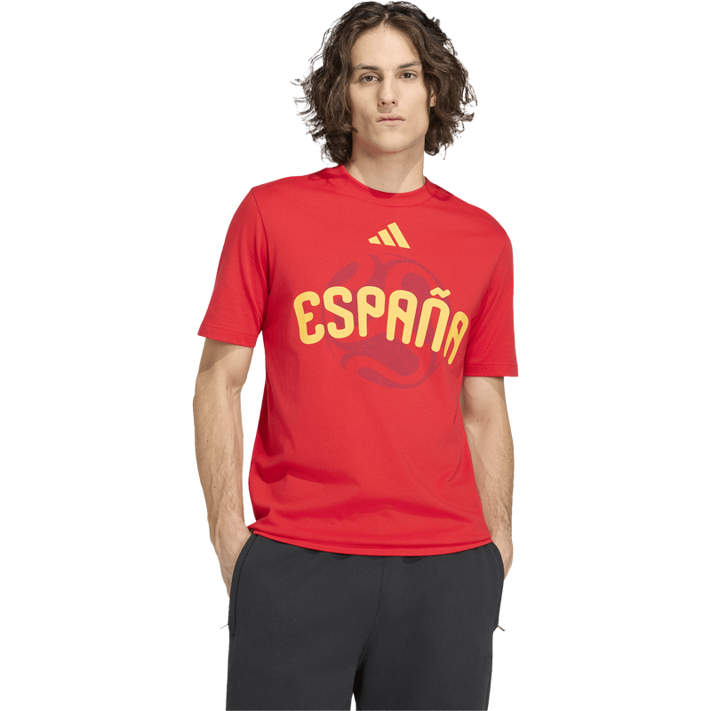 Men's Official FIFA World Cup 26 Spain Tee, Adidas Men's Official FIFA World Cup 26 Spain Tee Front