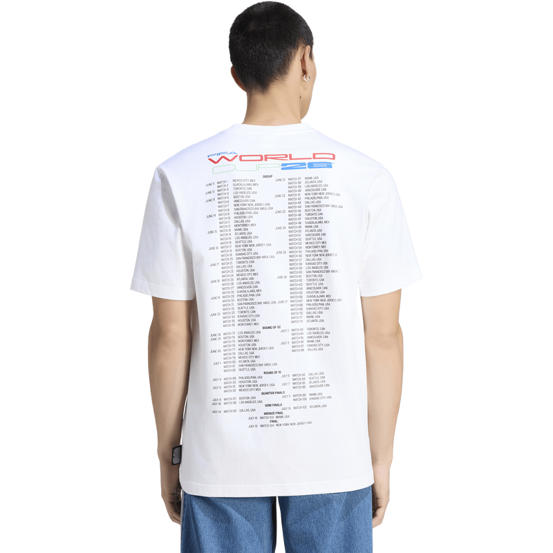 World Cup Tour Tee 3, Adidas World Cup Tour Tee 3 Back