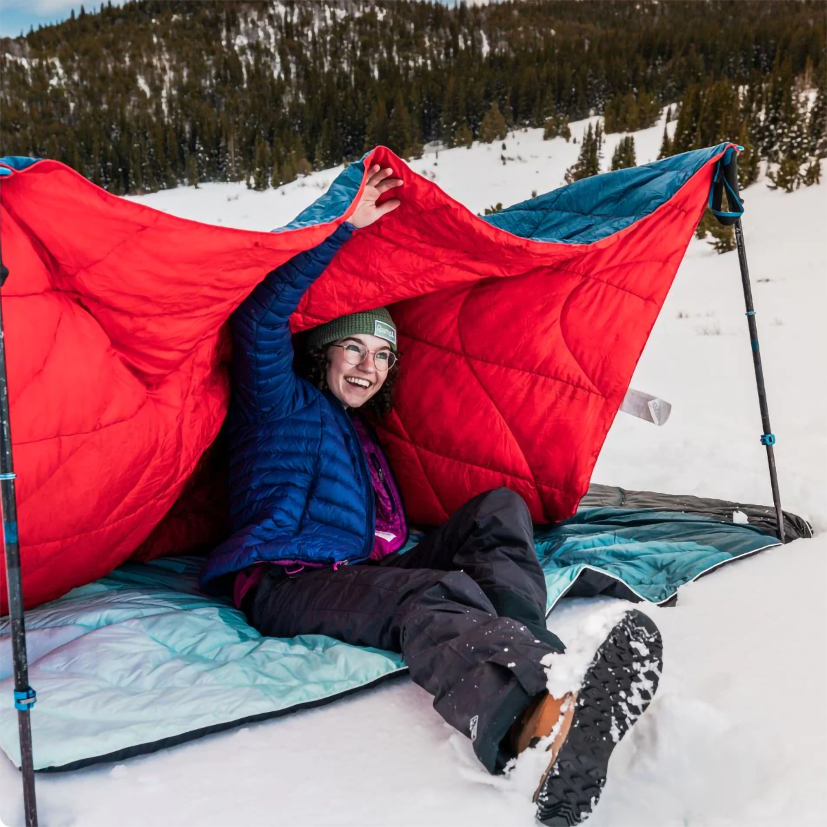 The Backcountry Puffy Blanket alternate view