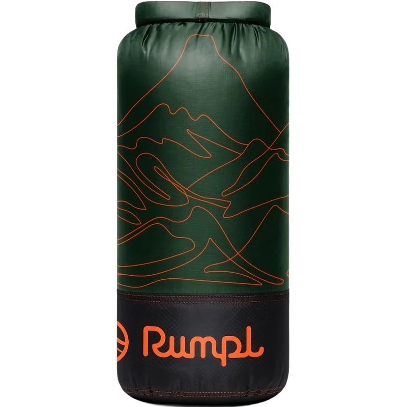 The Backcountry Puffy Blanket, Rumpl The Backcountry Puffy Blanket in Mountain Green Peak in stuff sack