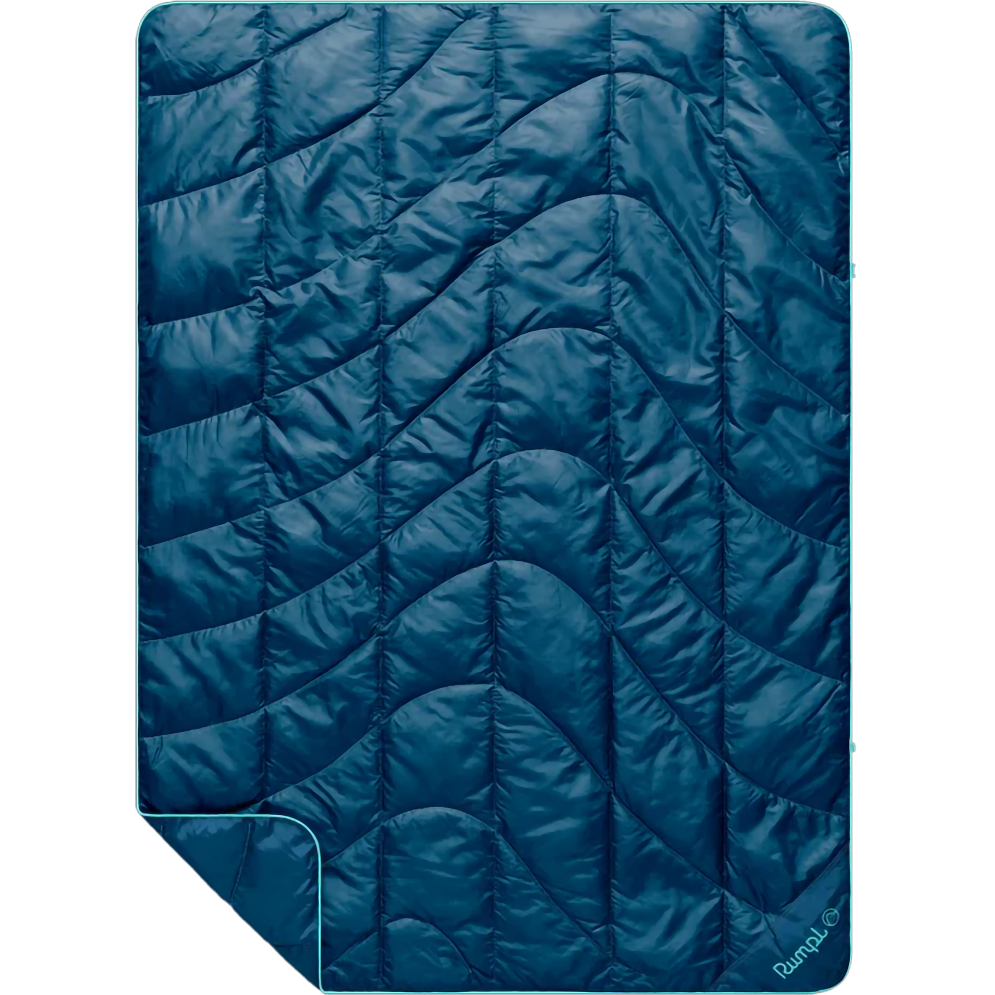 Rumpl The Travel Puffy Blanket in Deepwater
