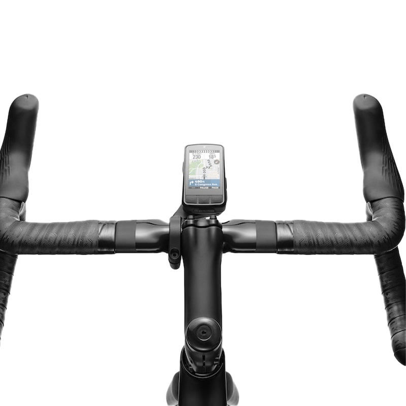 ELEMNT Bolt 3, Wahoo Fitness Element Bolt 3 front view handlebar
