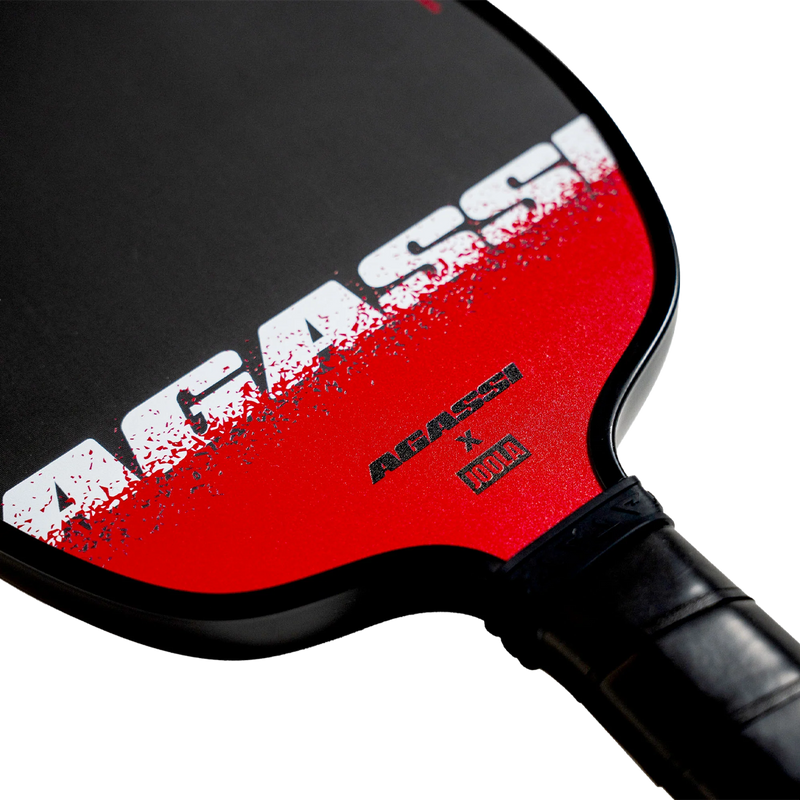 Andre Agassi Edge 16mm True Carbon, Joola Andre Agassi Edge 16mm True Carbon Logo