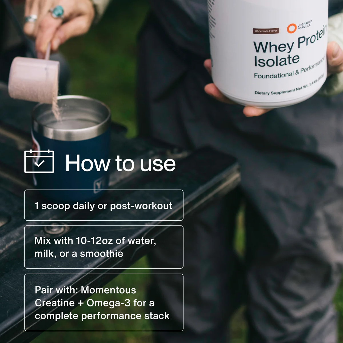 Whey Protein Isolate (25 Servings) alternate view